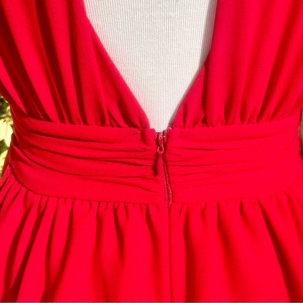 Lulu’’s My Joy Red Peplum Top - Picture 6 of 8